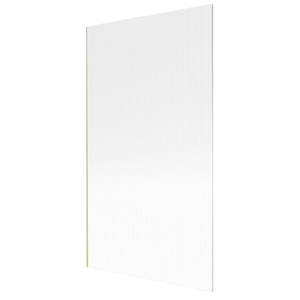 MEXEN NEXT sklo k vanové zástěně 100x150 fix 6mm, proužky 895-100-000-00-09 obraz
