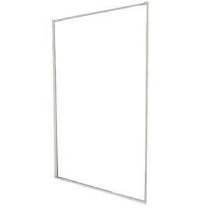 MEXEN KIOTO rám skla kartáčovaný nikl 10mm 800-04-97-X obraz