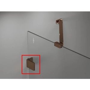 MEXEN LUNAR nástěnný držák s krytkou /2 kusy/, růžové zlato 830-04-60 obraz