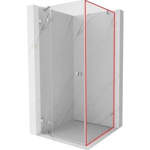 MEXEN LUNAR walk-in 80x200 cm 8mm transparent pravá 830-080-000-00-00-P obraz