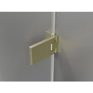 MEXEN LUNAR nástěnné panty pravá 2 ks zlatá kartáčovaná 830-06-55-P obraz