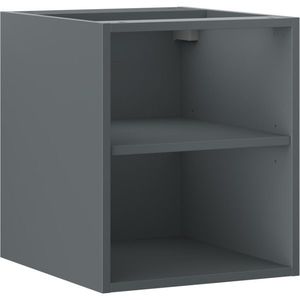 MEXEN Box-A otevřená skříňka s policí 40, grafit mat 91AX2-0400-470-0-66 obraz