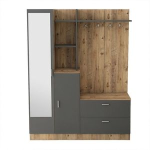 Předsíňová sestava Dana Atlanitc Pine and Anthracite obraz