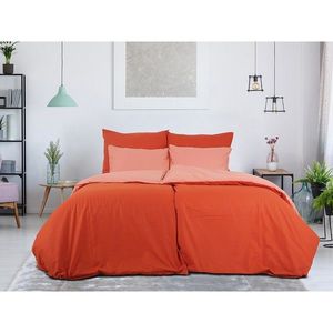 B.E.S. Petrovice Bavlněné povlečení Double face cihlová/rezavá obraz