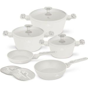 BerlingerHaus Sada nádobí s titanovým povrchem Sahara Marble, 10 ks obraz