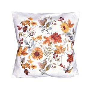Forbyt Povlak na polštářek Podzimní květy, 40 x 40 cm obraz