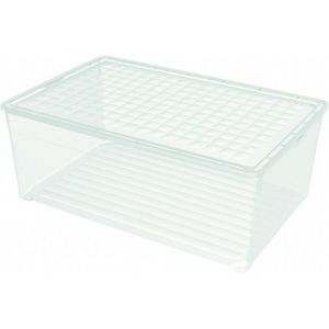Curver Úložný box Textile 45 l, čirá obraz