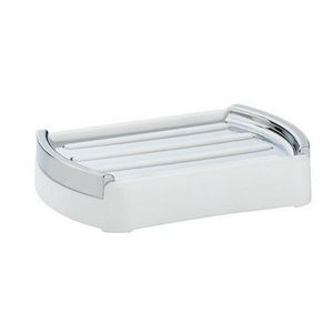 KELA MARTA plastik bílá L 12, 5cm x W 9cm x H 2, 5cm KL-24190 obraz