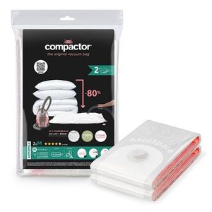 Compactor 2dílná sada vakuových úložných pytlů Aspispace M, 55 x 90 cm, M obraz