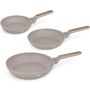 BerlingerHaus Sada pánví s titanovým povrchem Taupe Nordic, 3 ks obraz