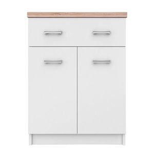 Skříňka TOPTY 2D1S/60 typ 41, dub Sonoma obraz