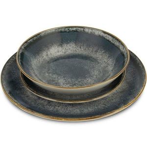 BerlingerHaus 18dílná sada talířů Aspen, šedá obraz