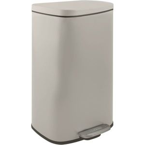 Spirella Pedálový odpadkový koš soft-close Akira 30 l, matná šedohnědá, 30 l obraz