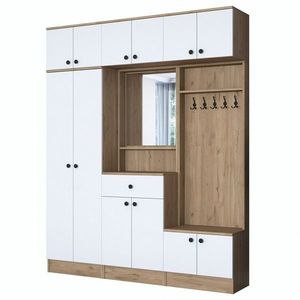 Předsíňová sestava Ewa White and Walnut obraz