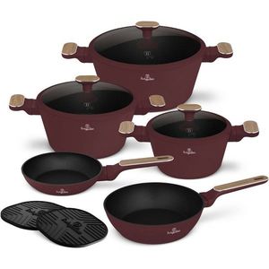 BerlingerHaus Sada nádobí s titanovým povrchem Leonardo Nordic, 10 ks obraz