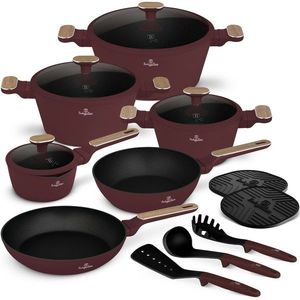 BerlingerHaus Sada nádobí s titanovým povrchem Leonardo Nordic, 15 ks obraz