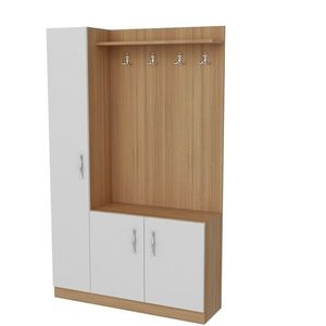 Předsíňová sestava Naturel White and Teak obraz