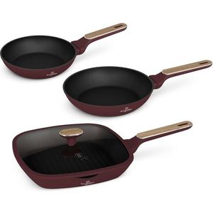 BerlingerHaus Sada pánví s titanovým povrchem Leonardo Nordic, 3+1 ks obraz