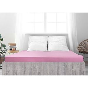 4Home jersey prostěradlo Ideál růžová, 90 x 200 cm obraz