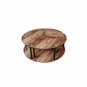 Sada konferenčních stolků Yin Yang Walnut, 3 ks obraz
