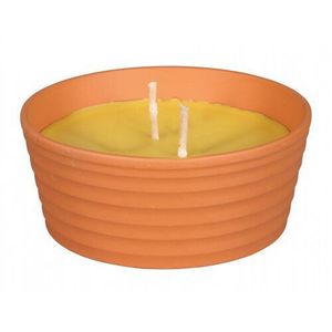 Svíčka Citronella Sirius 850 g, 2 knoty, terakota obraz
