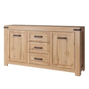 Skříňka MORATIZ, dub Wotan obraz