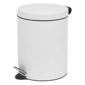 Alda Pedálový odpadkový koš Soft Close Freedom Fresh 5 l, bílá, 5 l obraz