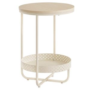 Odkládací stolek E1015 CRM, krémová obraz