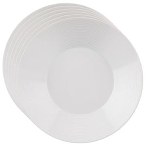 Orion Sada porcelánových hlubokých talířů Mona linka 6 ks, 22 cm obraz