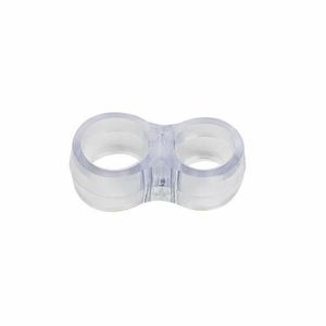 Dvojitá PVC zarážka na kliku RK.ZAR.108.CIR, 7 ks obraz