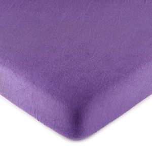 PROSTĚRADLO NAPÍNACÍ, fialová, 90/200 cm - fialová obraz