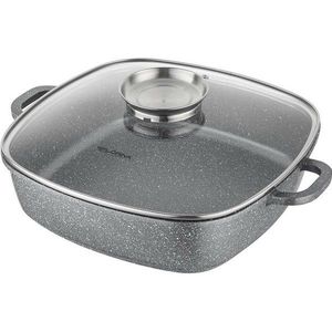 Florina Hliníkový pekáč s aroma poklicí Lava 3, 5 l, 28 × 28 × 7, 5 cm obraz