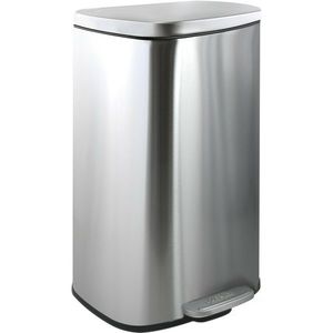 Spirella Pedálový odpadkový koš soft-close Akira 30 l, kartáčovaný nerez, 30 l obraz
