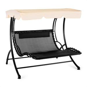 Blumfeldt Aristo, houpací lehátko, zahradní lehátko, zahradní houpačka, včetně polštáře, béžové obraz