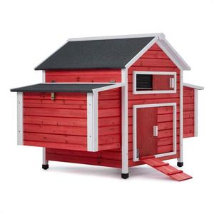 OneConcept Villa Hahnenkamm, kurník, 6 hnízd, 157 x 113 x 100 cm, dřevo obraz