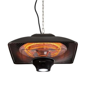 Blumfeldt Heat Square, infračervený ohřívač, 1000/2000 W, Carbon, IP34, LED obraz