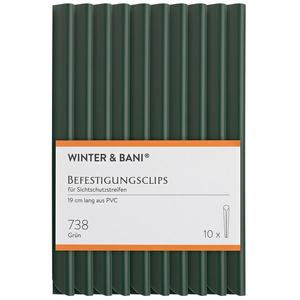 Blumfeldt Spony na stínící pásy, příslušenství, PVC, balení 10 kusů obraz