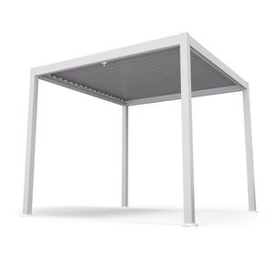 Blumfeldt LuminaHaven, altán, 3 x 3 m, pozinkovaná ocelová střecha s lamelami, chrání před sluncem, deštěm a větrem obraz