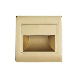 Emithor LED schodišťové svítidlo STEP LIGHT NET LED/1, 5W/30V zlatá obraz