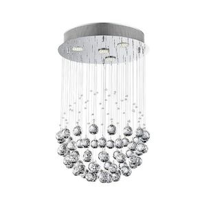 LUXERA - Křišťálový přisazený lustr XAVER 4xGU10/50W/230V obraz