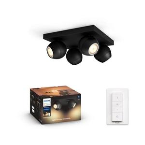 Philips 50474/30/P6 - LED Stmívatelné bodové svítidlo Hue BUCKRAM 4xGU10/5W/230V 50474/30/P6 obraz