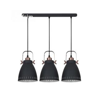 MD-HN8026S-3-B+RC - Lustr na lanku FRANKLIN 3xE27/60W/230V MD-HN8026S-3-B+RC obraz