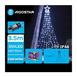 B.V. - LED Venkovní vánoční dekorace LED/6W/230V 3, 5m IP44 studená bílá B10303Q7A obraz