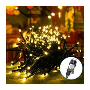 B.V. - LED Venkovní vánoční řetěz 600xLED/8 funkcí 18m IP44 teplá bílá B103031OD obraz