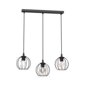 Lustr na lanku LAPS 3xE27/15W/230W černá 222 obraz