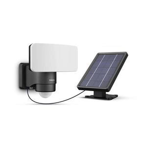 Philips - LED Solární nástěnné svítidlo se senzorem TYLUS LED/6W/3, 7V 5000K IP44 8720169362222 obraz