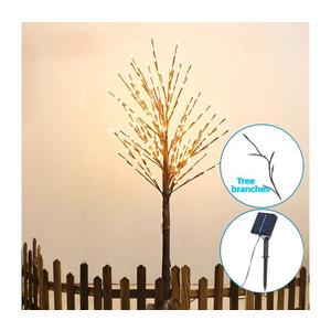 B.V. - LED Solární dekorace 152xLED/3, 8m IP65 teplá bílá strom B1020137Y obraz