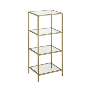 Knihovna GLASY zlatá LGT28G obraz