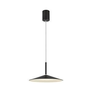 Globo 15635S - LED Lustr na lanku LAMPONE LED/18W/230V 4000K černá 15635S obraz
