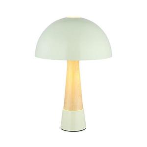 Globo 51570114 - Stolní lampa PAULIN 1xE27ILLU/40W/230V zelená 51570114 obraz